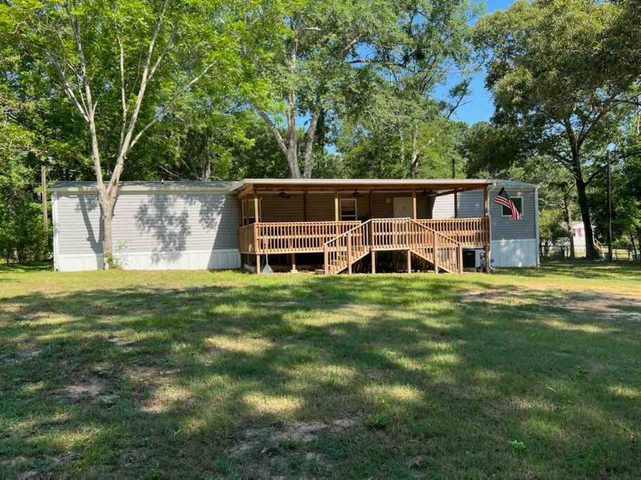 Fishermans Retreat With Patio At Lake Sam Rayburn Villa Brookeland Exterior photo