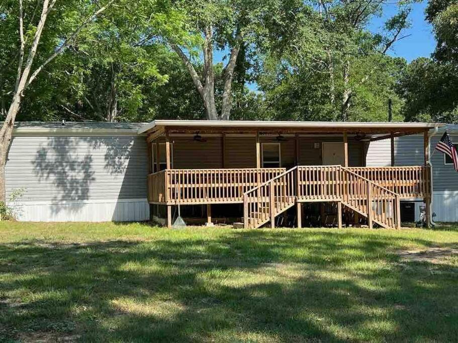 Fishermans Retreat With Patio At Lake Sam Rayburn Villa Brookeland Exterior photo